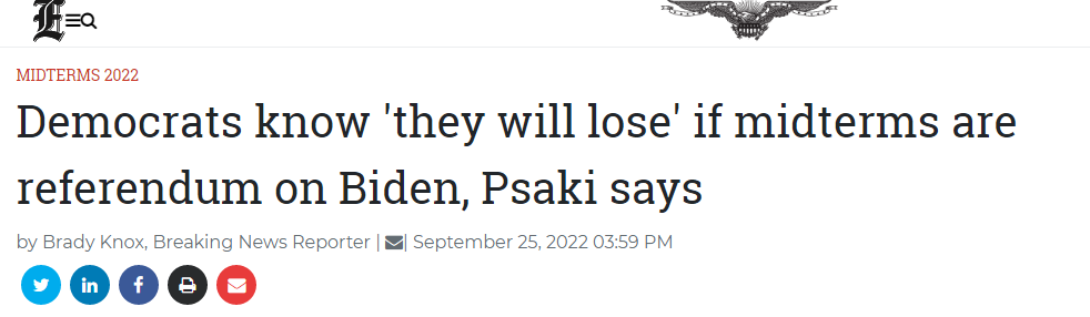 美国前白宫新闻秘书：如果中期选举是“对拜登的公投”，民主党将失败休闲区蓝鸢梦想 - Www.slyday.coM