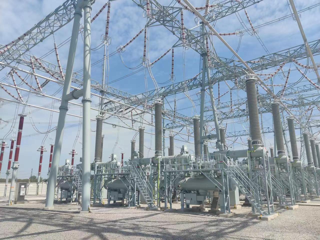 创下多项"首次"!商丘沙盟500千伏变电站正式投运__财经头条
