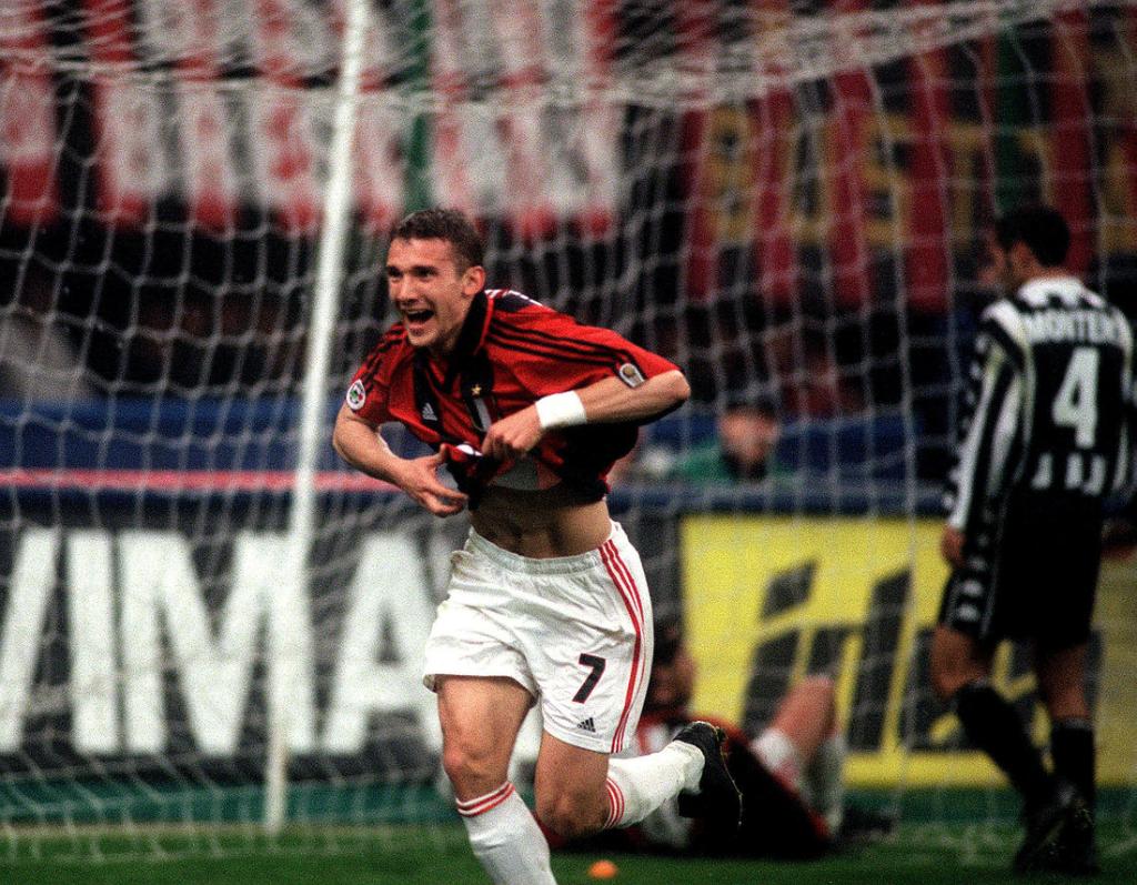 舍甫琴科ac米兰岁月回顾(一) 开始即巅峰!处子赛季夺意甲金靴