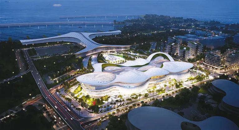 cdf海口国际免税城效果图.(cdf海口国际免税城供图)