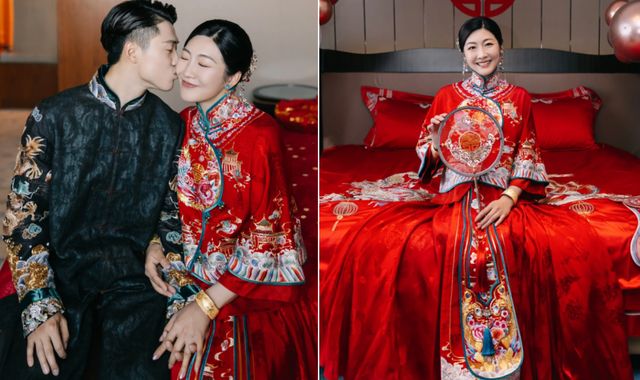 奥运冠军徐梦桃婚礼现场太豪华！手戴大金镯子好贵气，众星送祝福休闲区蓝鸢梦想 - Www.slyday.coM