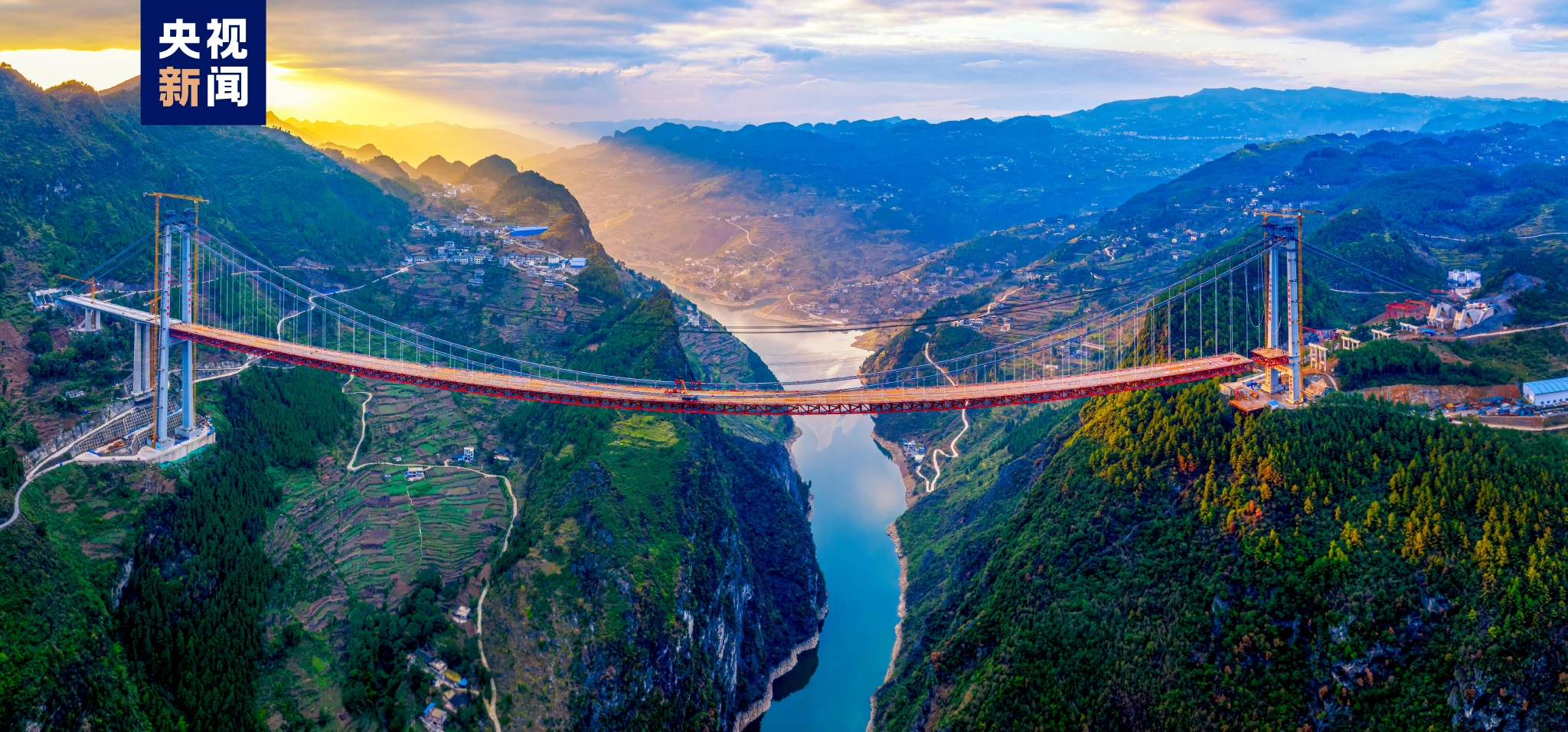 金仁桐高速桐梓河特大桥成功合龙|高速|大桥|高速公路_新浪新闻