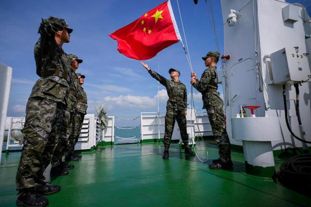 「视频」我与国旗同框！广东海警举行多项活动欢庆国庆休闲区蓝鸢梦想 - Www.slyday.coM