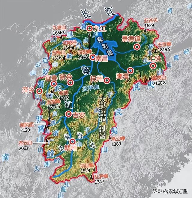 九江市的区划调整，江西省的第三大城市，为何有13个区县？__财经头条