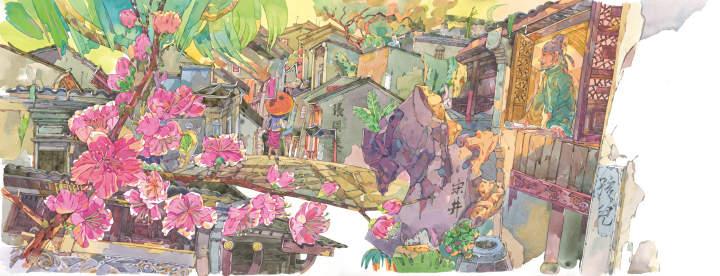 这本绘本值得收藏！杭州籍著名插画家笔下的杭州故事，每个都超好看休闲区蓝鸢梦想 - Www.slyday.coM