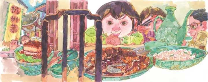 这本绘本值得收藏！杭州籍著名插画家笔下的杭州故事，每个都超好看休闲区蓝鸢梦想 - Www.slyday.coM