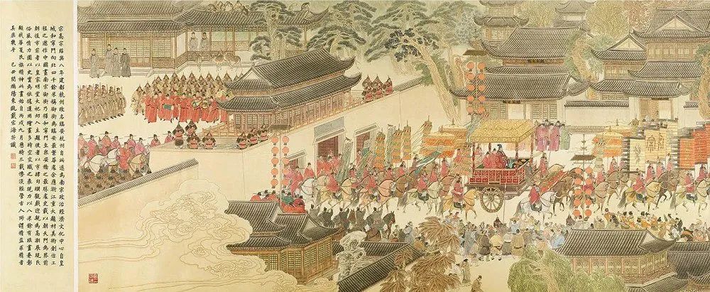 《南宋御街繁盛图》局部,戴宏海