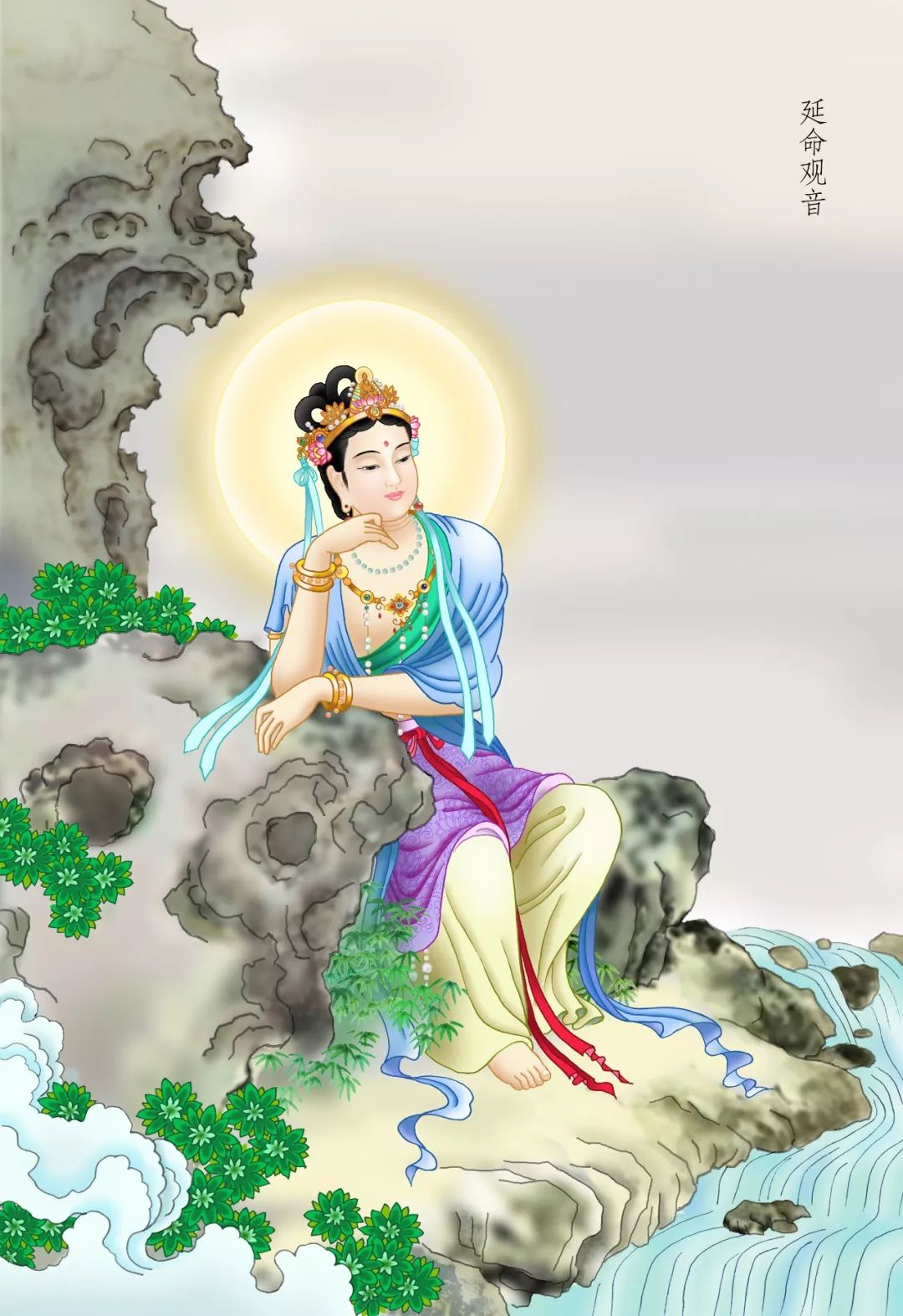 观世音菩萨三十三化身故事及全图,见者受益,建议收藏!__财经头条