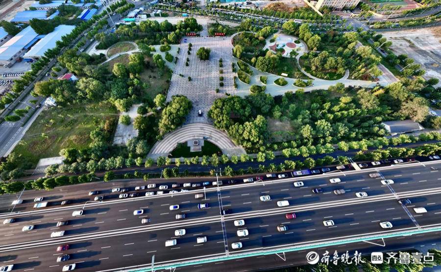 国庆影吧|航拍幸福柳广场|航拍|应用市场|济南市_新浪新闻