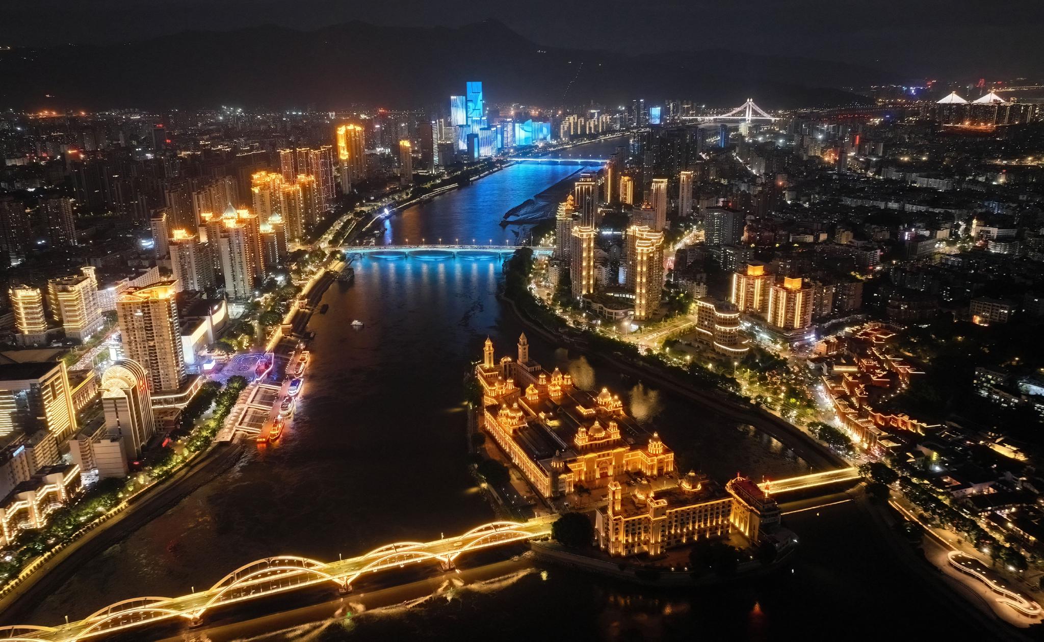 绿色闽江 清新福建|福建省|三明市|福州市_新浪新闻