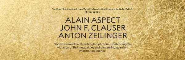 2022诺贝尔物理学奖揭晓，他们让量子的光芒照进现实！休闲区蓝鸢梦想 - Www.slyday.coM