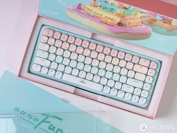 这么可爱的小清新键盘 加班也会更幸福吧休闲区蓝鸢梦想 - Www.slyday.coM