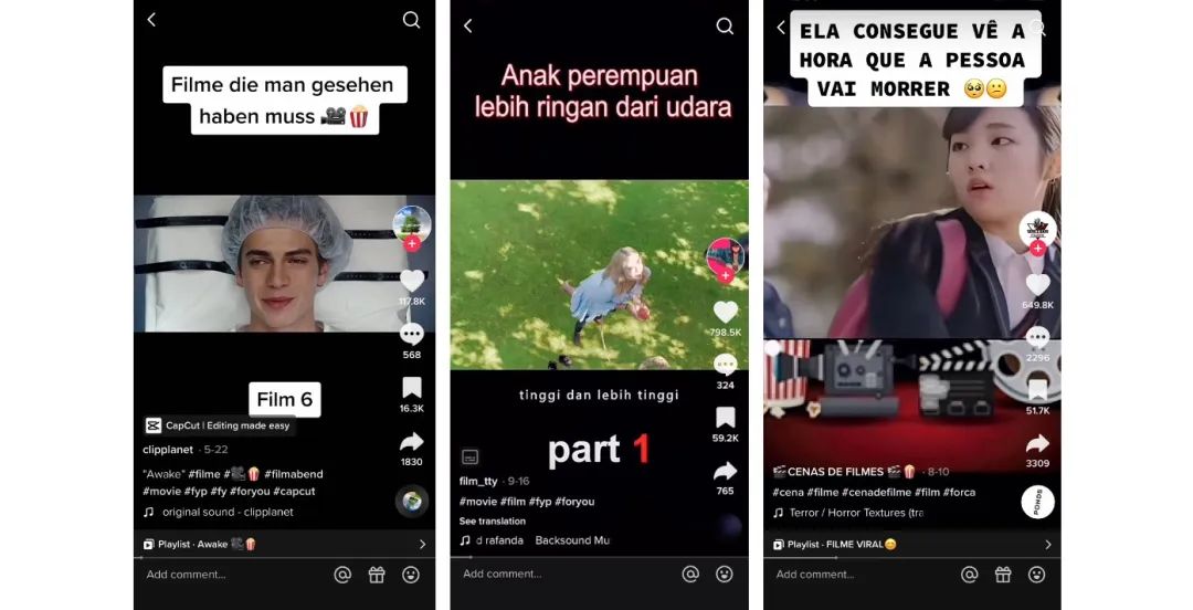 抖音电影快餐解说“入侵”TikTok，给老外们打开了新世界大门休闲区蓝鸢梦想 - Www.slyday.coM