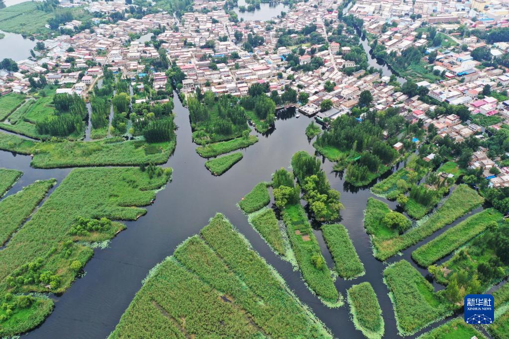 江河奔腾看中国丨海河流域：绿色发展 和谐共生休闲区蓝鸢梦想 - Www.slyday.coM