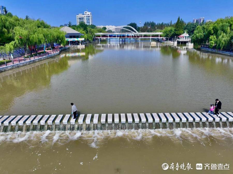 国庆影吧|俯瞰平度现河公园,我的家乡太美|平度|报料|齐鲁_新浪新闻