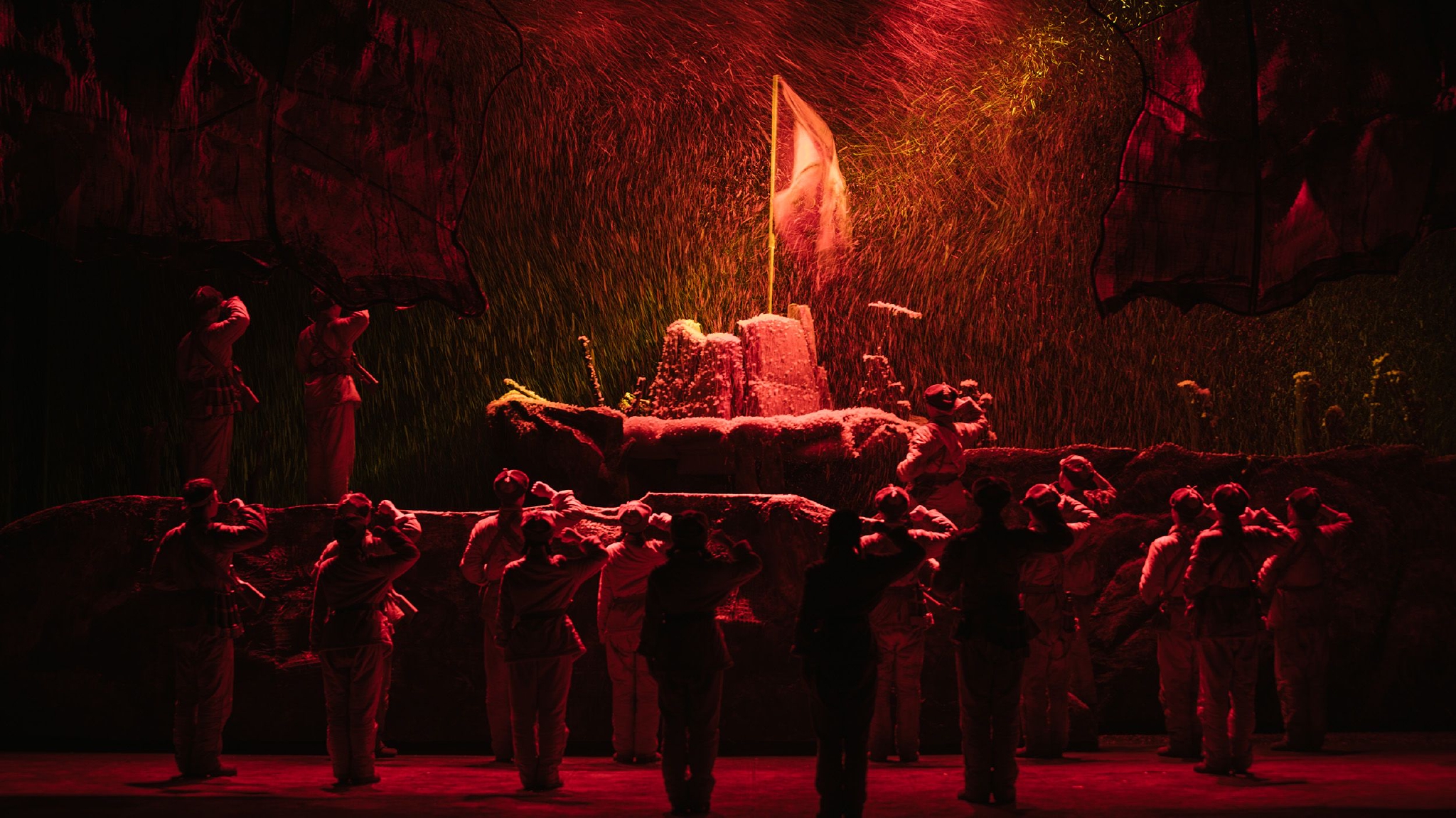 话剧《英雄儿女》:抗美援朝中的上海文艺界|上海市|话剧|英雄儿女