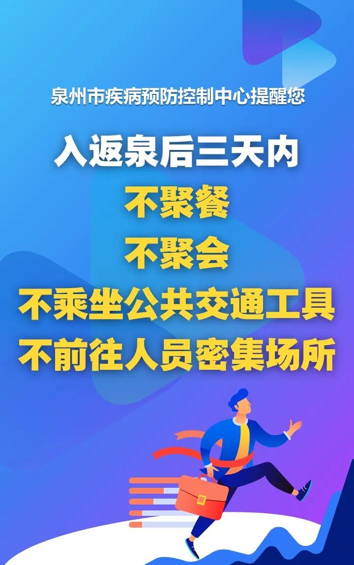 福建昨新增本土无症状感染者3例！& 注意，提前24小时申报！晋江发布重要通告休闲区蓝鸢梦想 - Www.slyday.coM