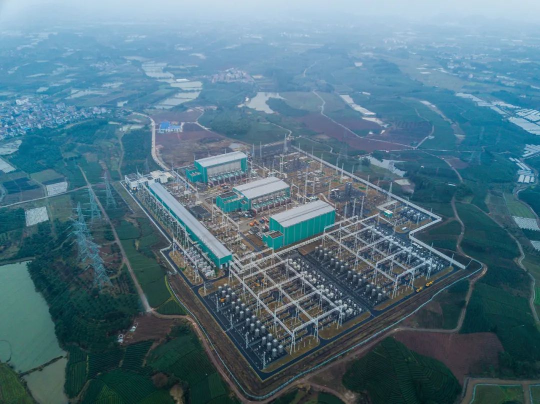 白鹤滩至浙江特高压直流工程临平换流站