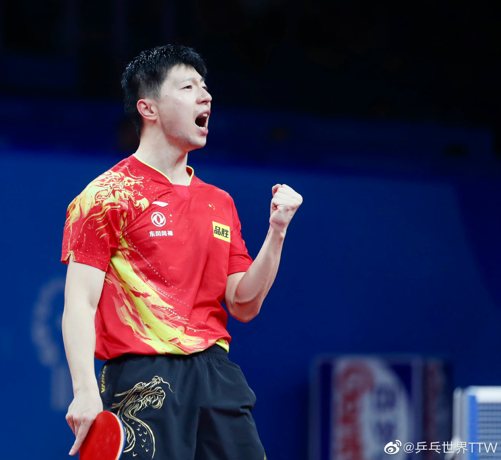 成都世乒赛团体赛:马龙3-1及川瑞基 中国队2比1领先|马龙|及川瑞基