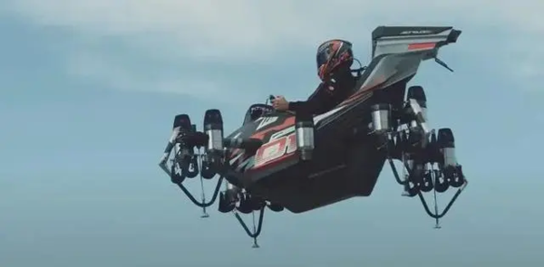 最高可飞3000米！法国一男子推出多款单人飞行器__财经头条