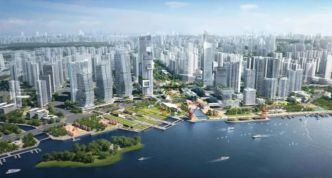 广船项目规划效果图,图片来源:广州荔湾发布
