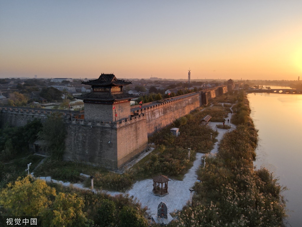 河北邯郸:5a级景区广府古城景色秀丽|邯郸市|江南|护城河_新浪新闻