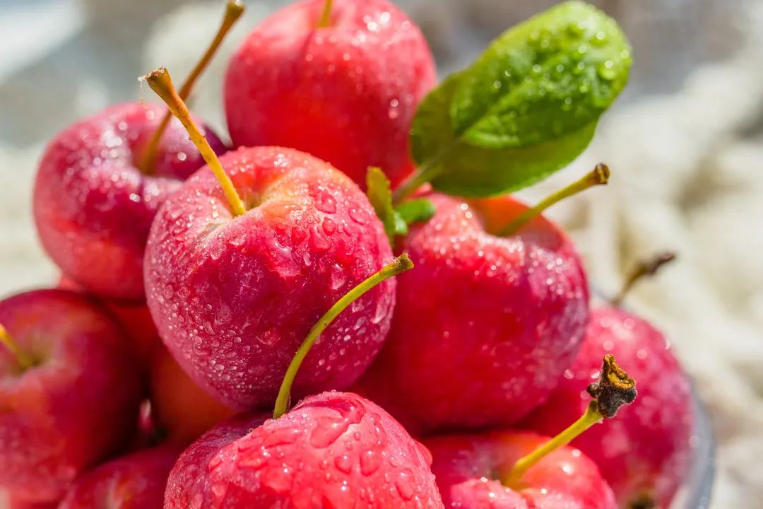 来自新疆的香妃海棠果90%人没吃过，入口嘎嘣脆，酸甜可口，不愧是孩子心头巨爱~休闲区蓝鸢梦想 - Www.slyday.coM