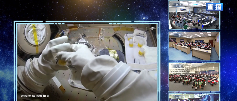 中国人的“太空菜园”，展示！休闲区蓝鸢梦想 - Www.slyday.coM