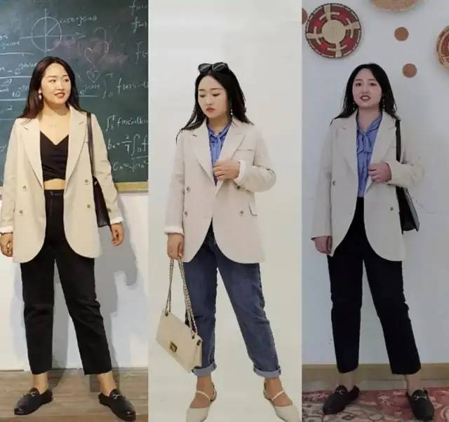 矮胖女生秋天怎么穿好看?学学这位微胖博主,这样穿显高显瘦__财经头条