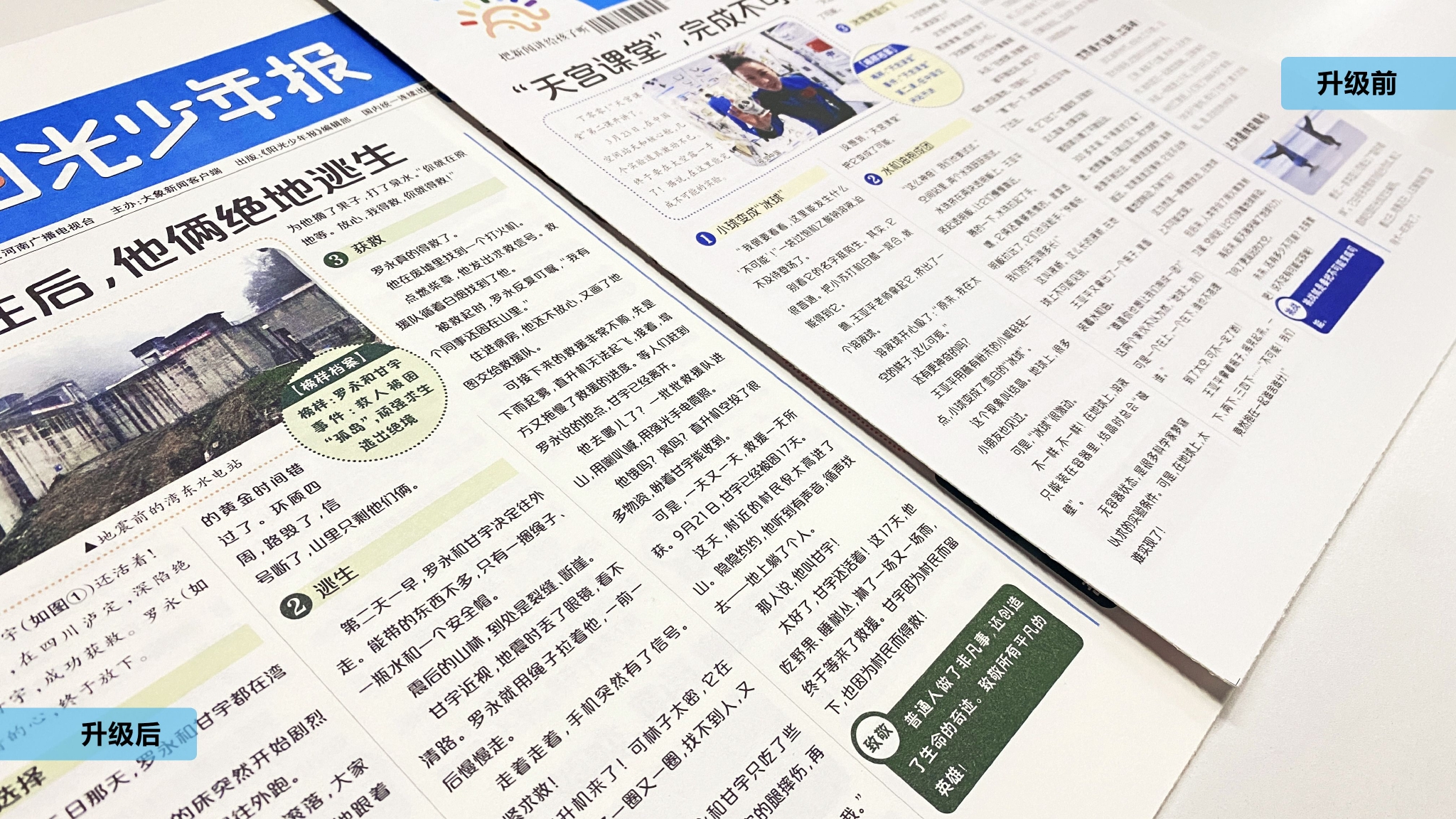 品质大升级│“这几期报纸，怎么感觉不太一样！”休闲区蓝鸢梦想 - Www.slyday.coM