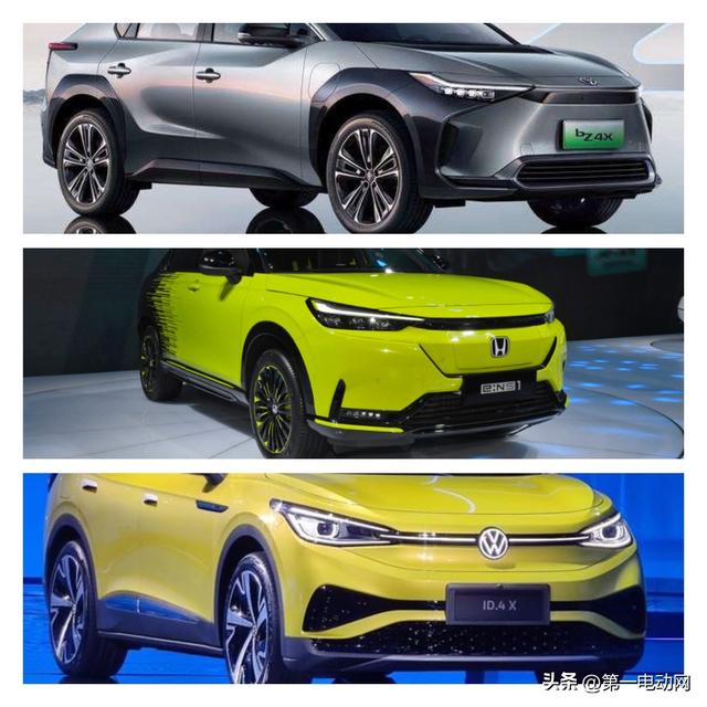 三车对比｜广汽丰田bZ4X/上汽大众ID.4/东风本田e:NS1