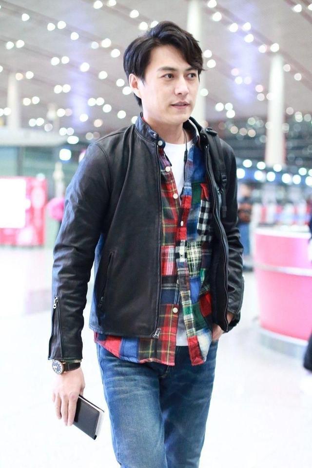 中年男人穿衣,还得看45岁的靳东!