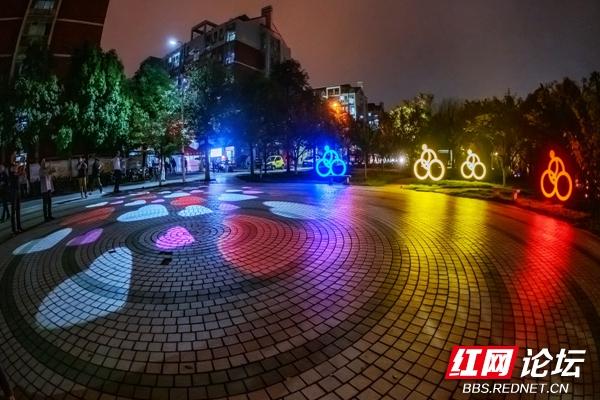 株洲“一米微光”点亮回家路，原来家门口的夜景也可以这么美休闲区蓝鸢梦想 - Www.slyday.coM