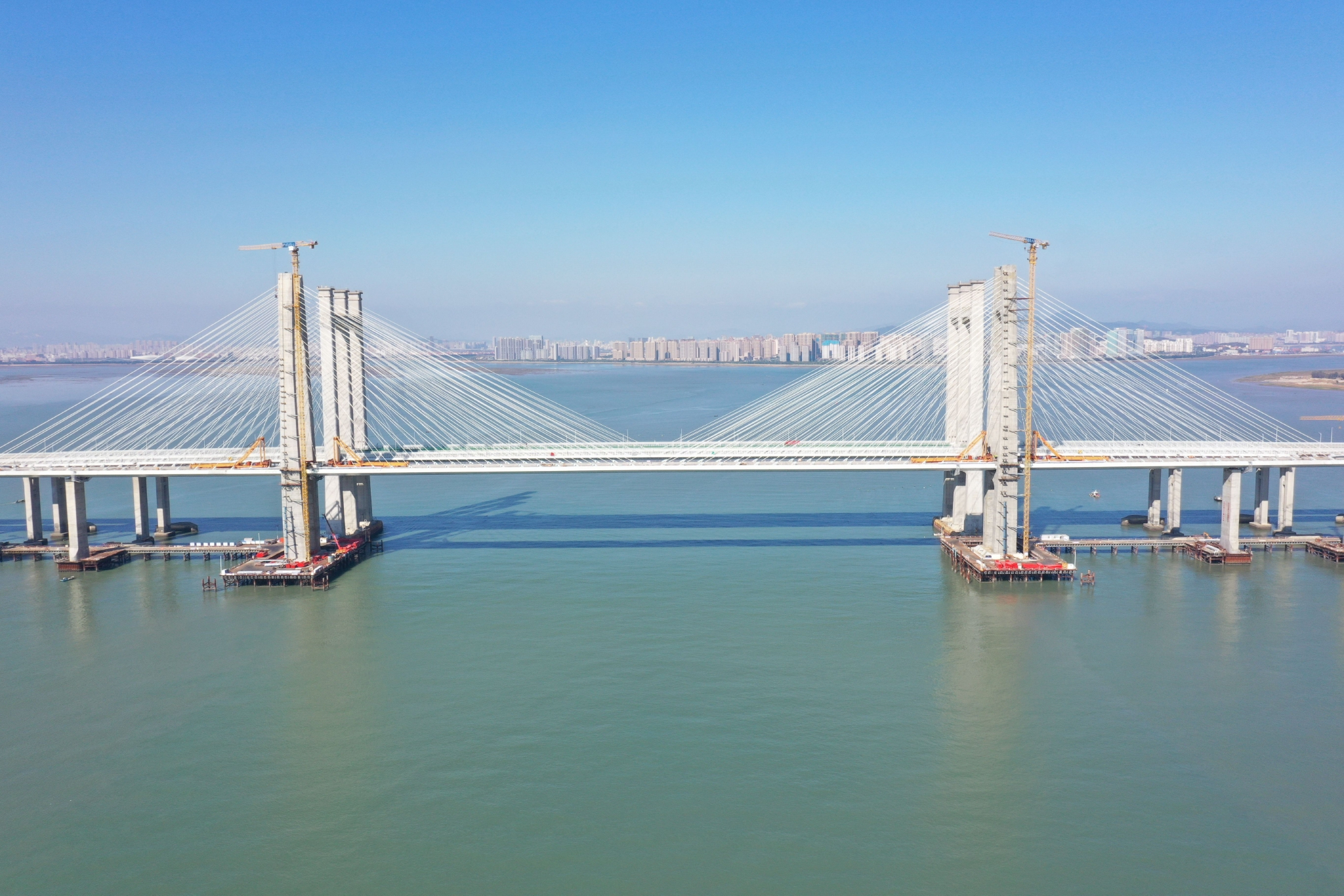 新时代之桥|湛蓝·福建泉州湾跨海大桥__财经头条