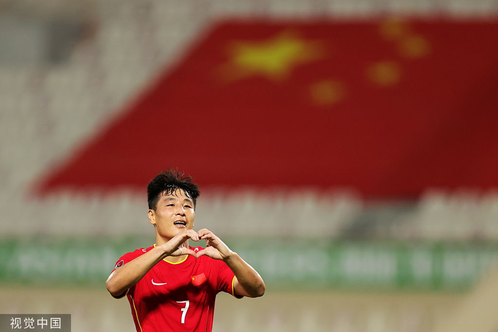 武磊依旧是亚洲杯国足的核心。
