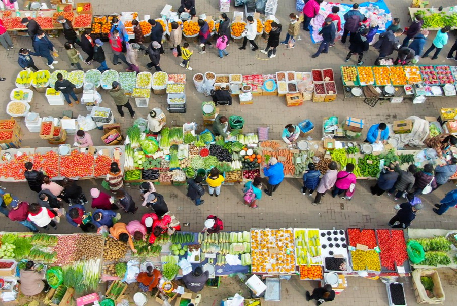 东北早市有多霸气？论车买菜，花20元便能吃饱、吃好，还能带走休闲区蓝鸢梦想 - Www.slyday.coM