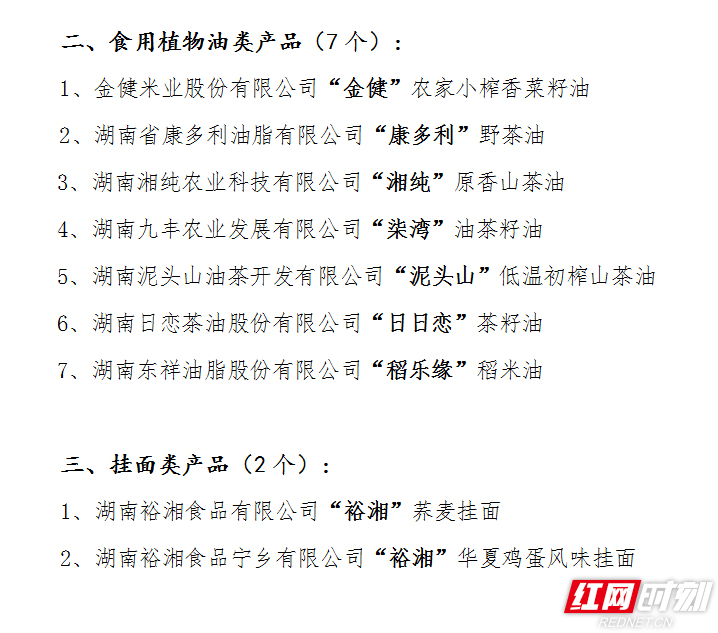 做优做香湖南饭 2022年度“湖南好粮油”名单发布休闲区蓝鸢梦想 - Www.slyday.coM
