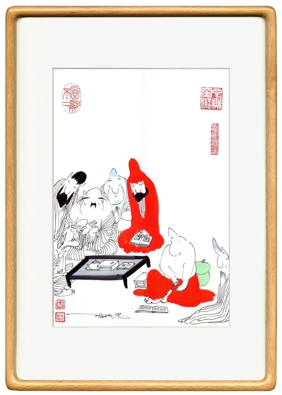 著名漫画家蔡志忠 | 达摩禅之见性成佛__财经头条