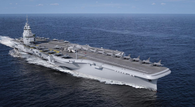 pang航母再改版,增设可选装弹射器,舰岛多块大平板变得福里福气__财经