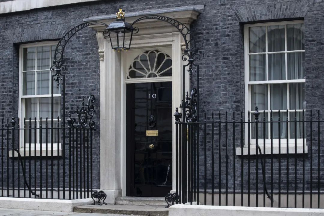 资料图:英国伦敦,唐宁街首相官邸.图/ic photo