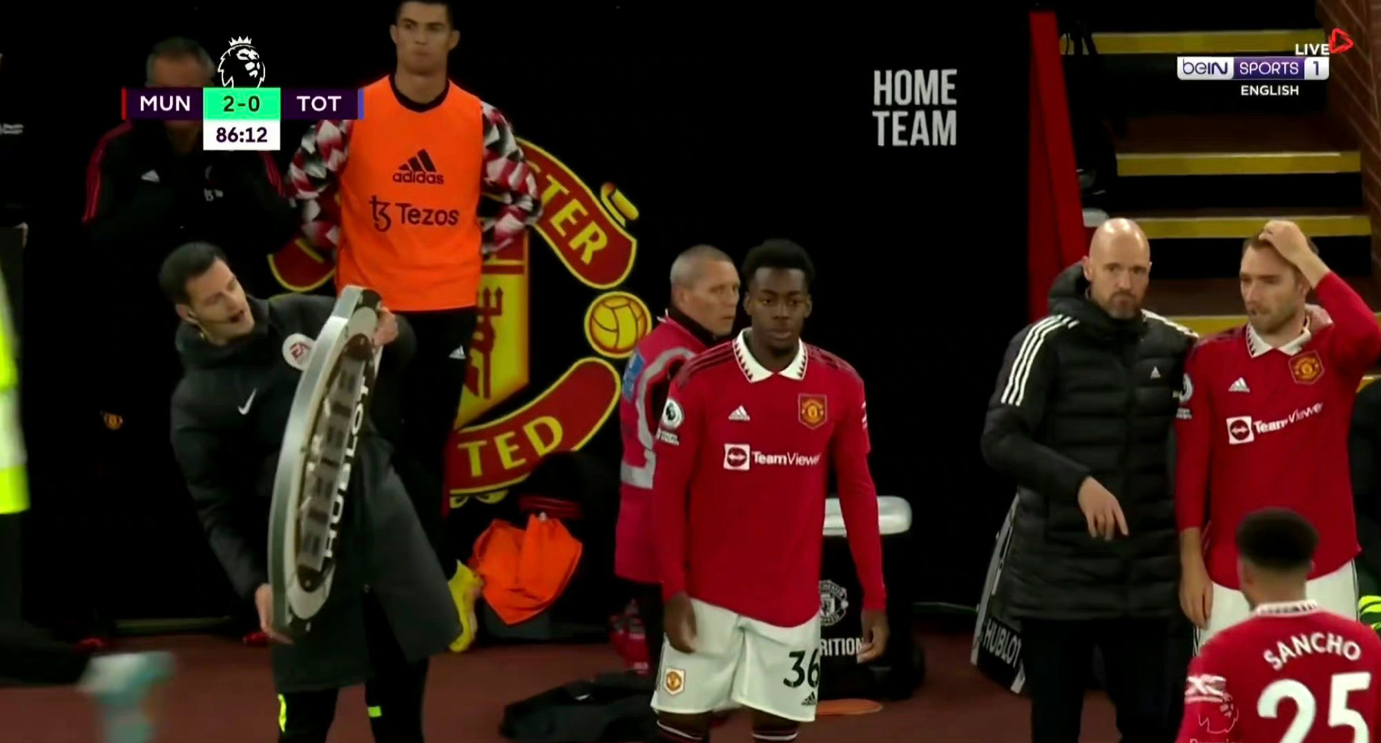 拒绝登场！滕哈赫确认：C罗在对阵热刺时拒绝替补上场休闲区蓝鸢梦想 - Www.slyday.coM