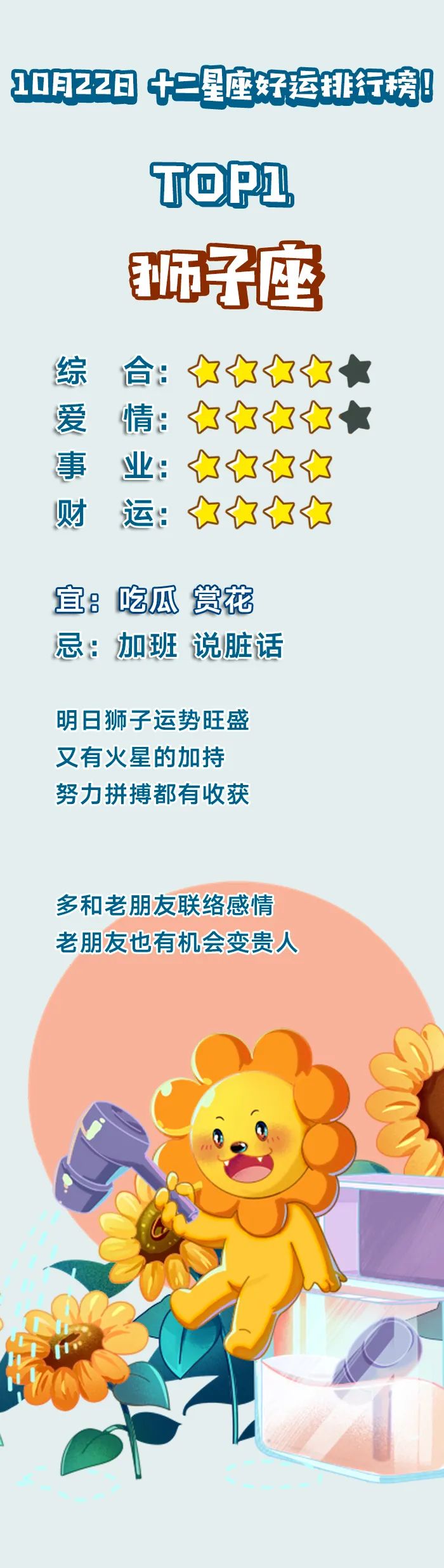 12星座好运排行榜 10月22日 新浪新闻 12星座好运排行榜 10月22日 新浪新闻