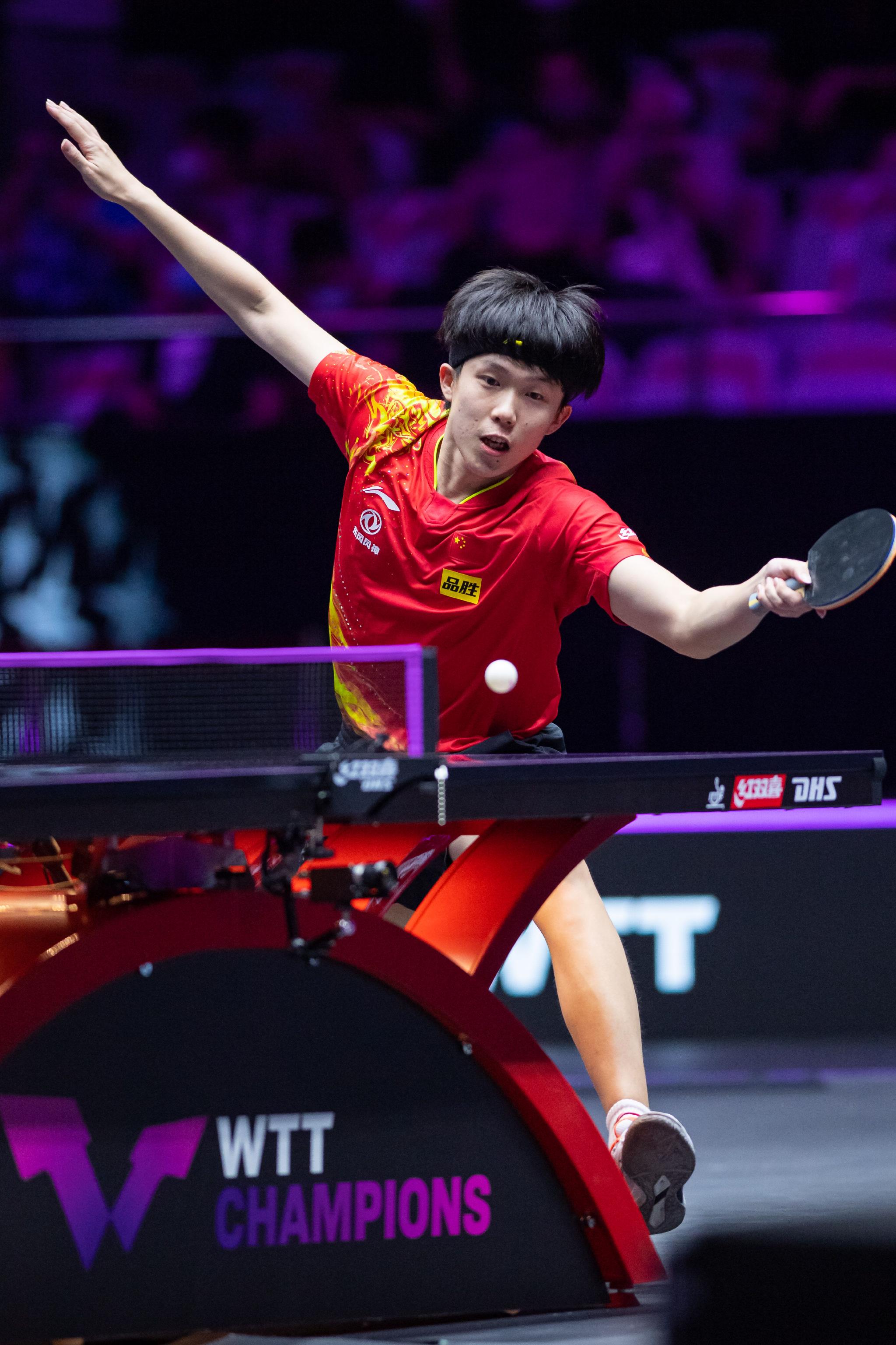 乒乓球——WTT澳门冠军赛：王楚钦晋级决赛休闲区蓝鸢梦想 - Www.slyday.coM