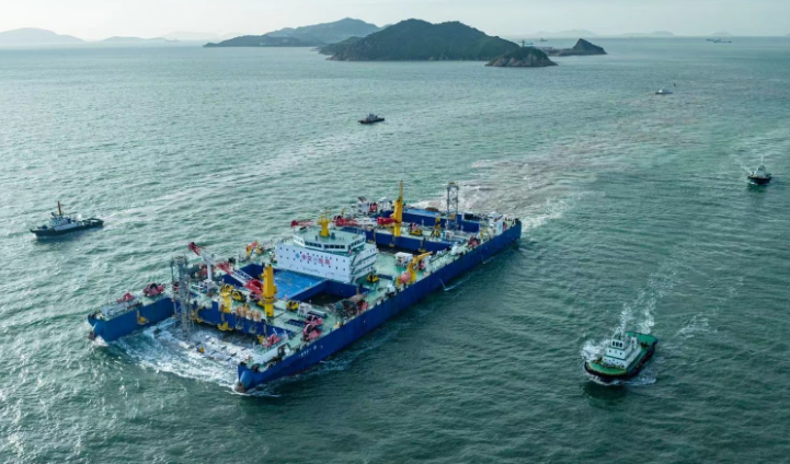 “海底长城”合龙在望  深中通道海底隧道完成E22管节沉放对接休闲区蓝鸢梦想 - Www.slyday.coM