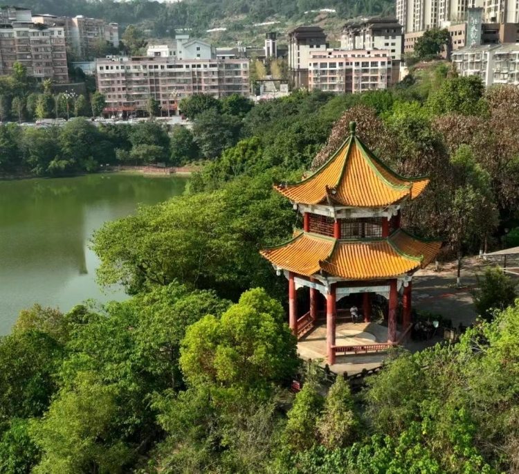 赏秋日美景不必远行,广安城区周边秋季游湖指南来了__财经头条