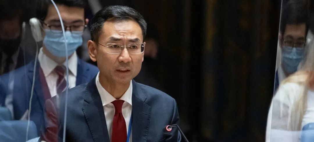 中国常驻联合国副代表耿爽&nbsp;资料图