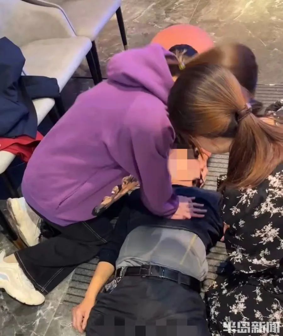 太幸运！男子逛商场突发疾病昏迷，九名“90后”护士组团来抢救休闲区蓝鸢梦想 - Www.slyday.coM