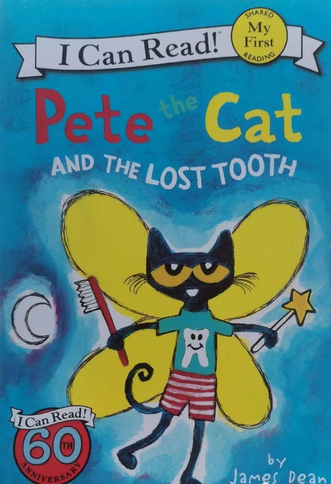 【英文有声绘本】 pete the cat and the lost tooth 皮特猫和失踪的