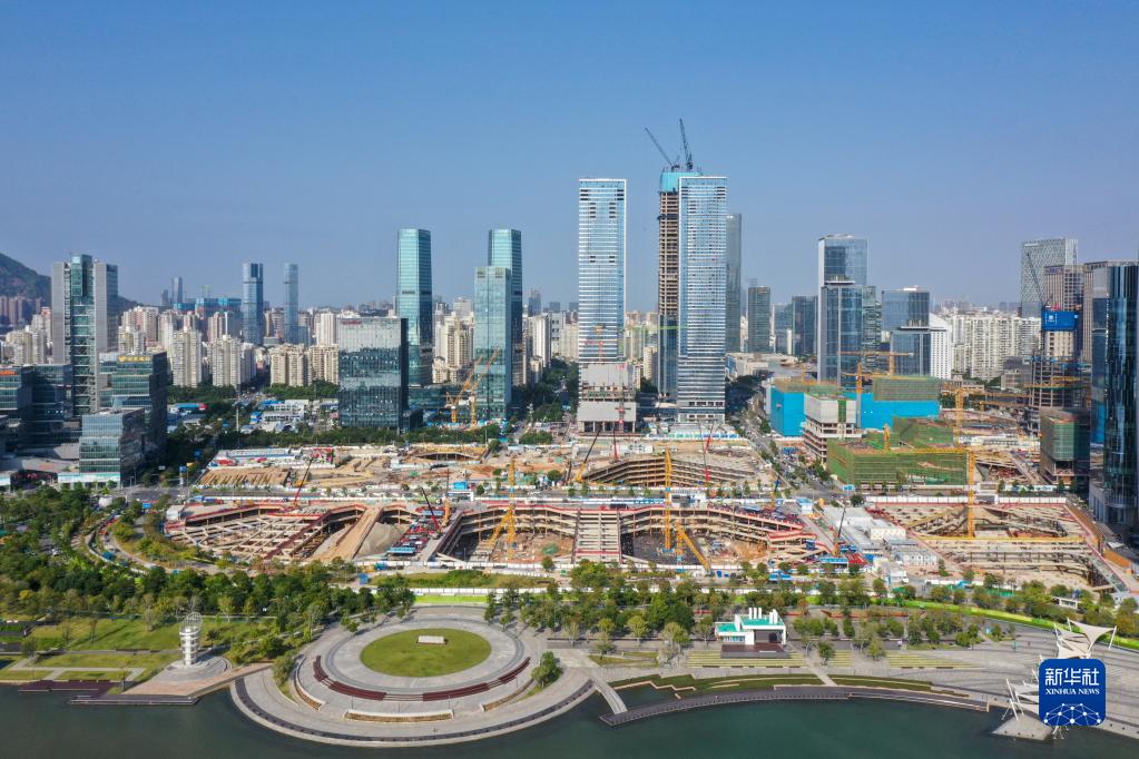 深圳湾文化广场钢结构开始吊装|深圳湾|文化广场|钢结构|深圳科技|后海_新浪新闻