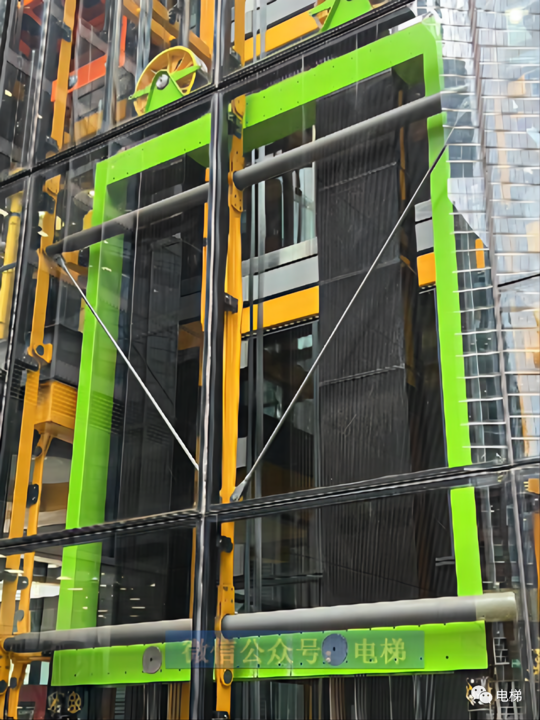 40吨的通力电梯这对重设计绝对不一般